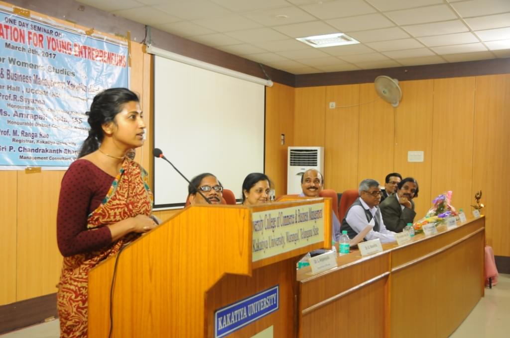 Kakatiya University Warangal Womens Day Seminar photo 2
